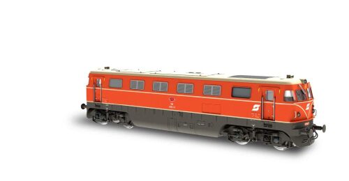 Jägerndorfer JC20532 ÖBB Diesellok 2050.01 orange  Ep. IV  DCS Metall H